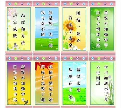 初中班級勵志宣傳語大全集