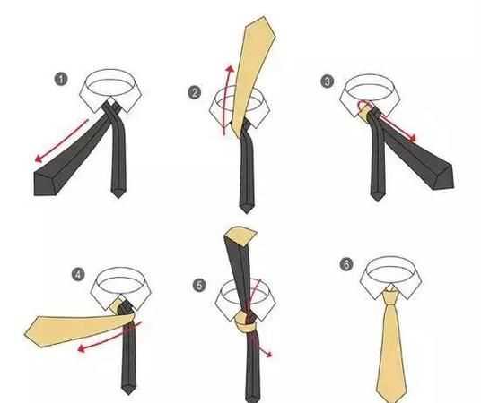 打領帶的步驟圖
