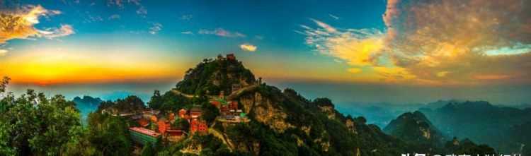 五臺山在哪個省，武當山、泰山、華山、五臺山、西湖、青海湖分布在哪個省？圖8