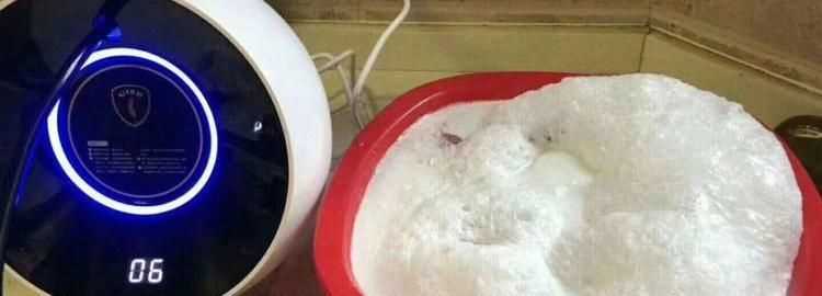 歐琳凈食機(jī)凈化肉時候出來的泡沫是什么東西