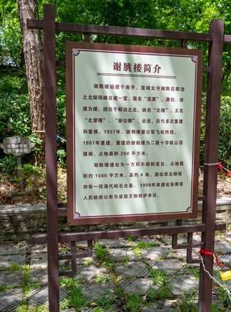 歷史上有名的謝朓樓位于哪個省