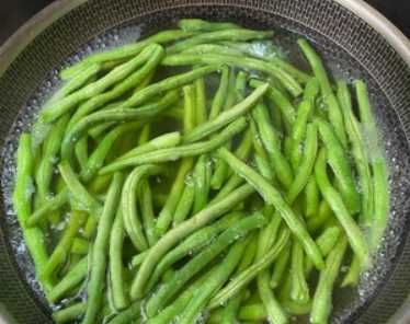 豆角怎樣凍才能保持綠色好吃,油豆角怎么凍速凍才好吃圖4