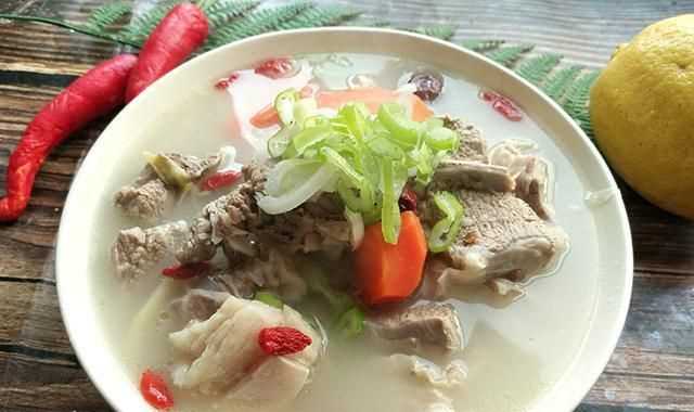 清燉羊肉湯怎么去除膻味