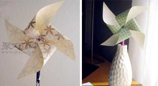 風(fēng)車的做法怎么寫,風(fēng)車的做法 手工簡單圖4