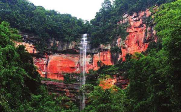 干旱地區(qū)丹霞地貌的成因,丹霞地貌如何形成的圖3