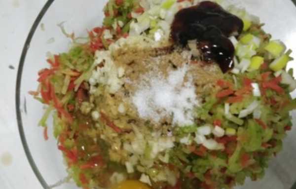 蘿卜丸子的做法,油炸蘿卜丸子的做法和配料圖4