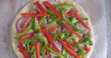 家庭烤箱烤披薩的做法,烤披薩的做法烤箱溫度圖18