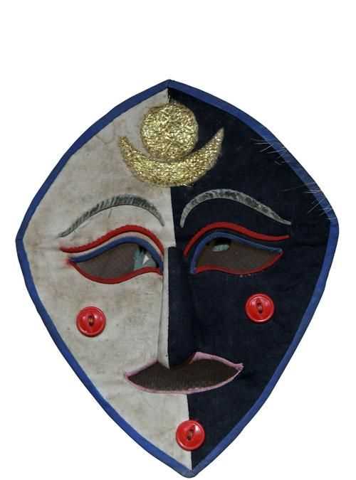 藏戲面具中不同的顏色代表什么含義