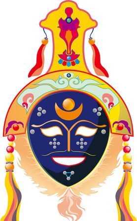 藏戲的面具和其他戲種的臉譜相比如何