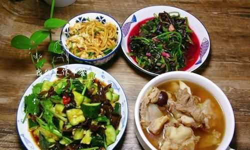 工作餐三菜一湯菜譜