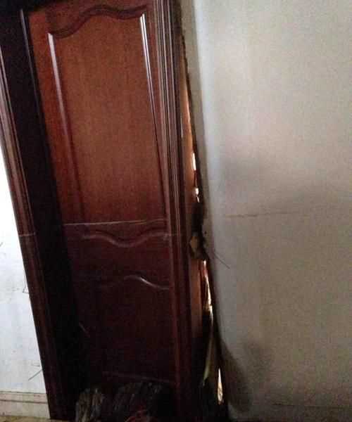 木門遇水膨脹怎么恢復原樣視頻