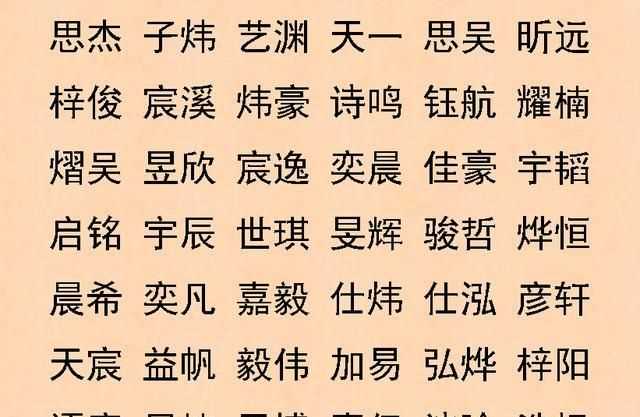帶建字的男孩名字洋氣