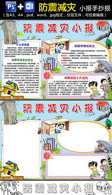 地震小報(bào)安全知識(shí)