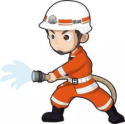 消防安全知識簡筆畫