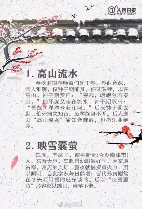 關于讀書的典故或成語