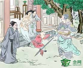 父訓(xùn)的典故
