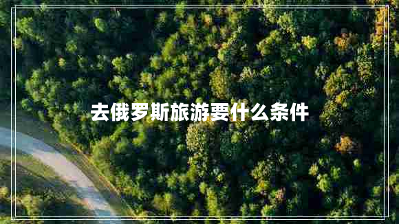 去俄羅斯旅游要什么條件