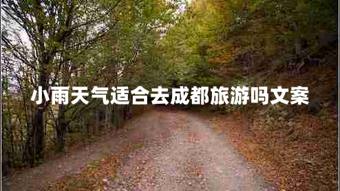 小雨天氣適合去成都旅游嗎文案 小雨天氣適合去成都旅游嗎文案