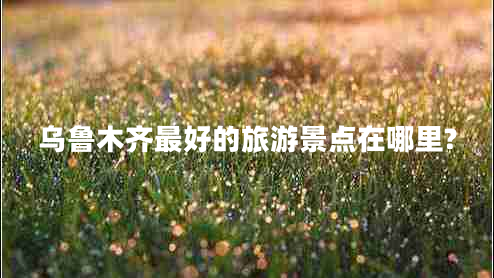 烏魯木齊最好的旅游景點在哪里? 烏魯木齊最好的旅游景點在哪里?