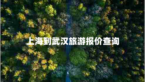 上海到武漢旅游報(bào)價(jià)查詢 上海到武漢旅游報(bào)價(jià)查詢