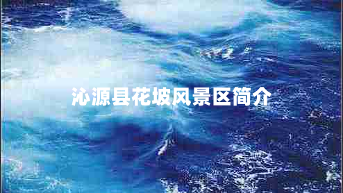 沁源縣花坡風景區(qū)簡介