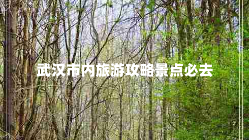 武漢市內(nèi)旅游攻略景點(diǎn)必去