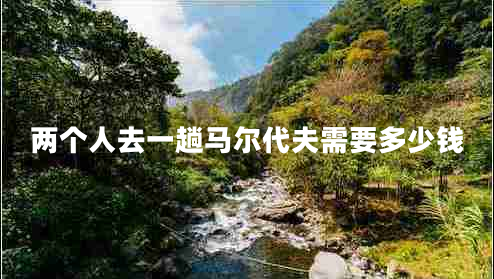 兩個人去一趟馬爾代夫需要多少錢