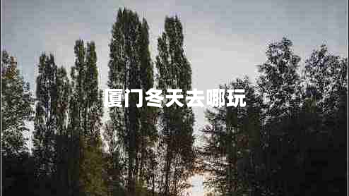 廈門冬天去哪玩