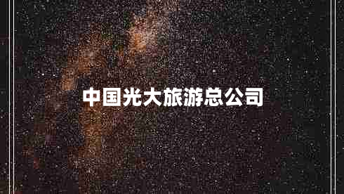 中國光大旅游總公司 中國光大旅游總公司