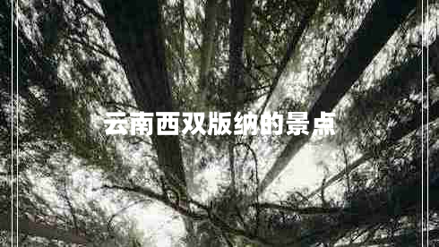 云南西雙版納的景點(diǎn)