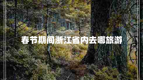 春節(jié)期間浙江省內(nèi)去哪旅游