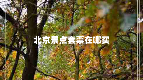 北京景點(diǎn)套票在哪買 北京景點(diǎn)套票在哪買