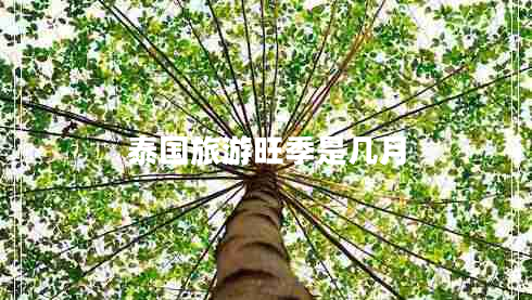 泰國旅游旺季是幾月