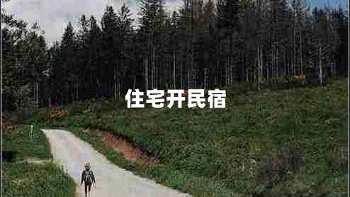 住宅開民宿