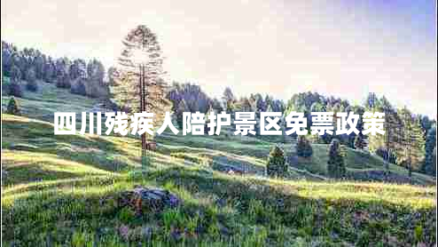 四川殘疾人陪護(hù)景區(qū)免票政策