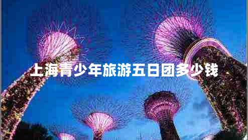 上海青少年旅游五日團多少錢