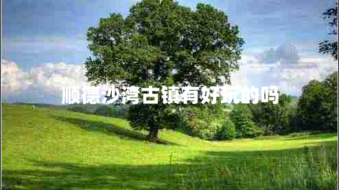 順德沙灣古鎮(zhèn)有好玩的嗎 順德沙灣古鎮(zhèn)有好玩的嗎