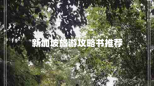 新加坡旅游攻略書(shū)推薦