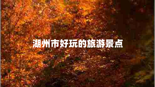湖州市好玩的旅游景點(diǎn) 湖州市好玩的旅游景點(diǎn)