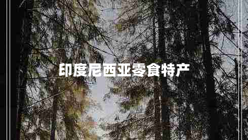 印度尼西亞零食特產(chǎn) 印度尼西亞零食特產(chǎn)