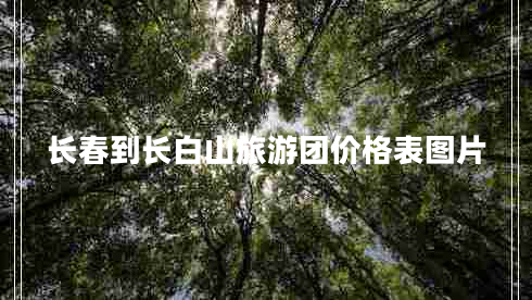 長(zhǎng)春到長(zhǎng)白山旅游團(tuán)價(jià)格表圖片 長(zhǎng)春到長(zhǎng)白山旅游團(tuán)價(jià)格表圖片