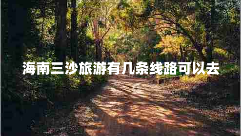 海南三沙旅游有幾條線路可以去