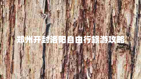 鄭州開(kāi)封洛陽(yáng)自由行旅游攻略