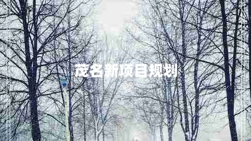 茂名新項目規(guī)劃 茂名新項目規(guī)劃