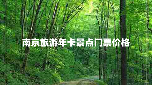 南京旅游年卡景點(diǎn)門票價(jià)格