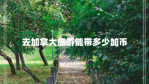 去加拿大旅游能帶多少加幣 去加拿大旅游能帶多少加幣