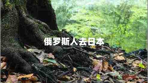 俄羅斯人去日本