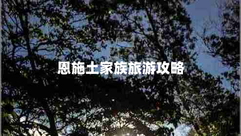 恩施土家族旅游攻略 恩施土家族旅游攻略