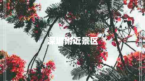 深圳附近景區(qū)
