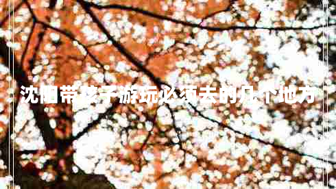 沈陽(yáng)帶孩子游玩必須去的幾個(gè)地方 沈陽(yáng)帶孩子游玩必須去的幾個(gè)地方